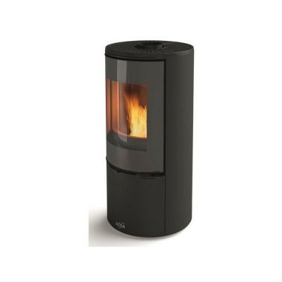 GODIN Po&ecirc;le &agrave; bois &eacute;tanche Castries 400220 - 8000 Watts - noir