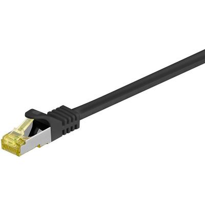  Goobay - RJ-45 CAT7 15m c&acirc;ble de r&eacute;seau Noir s/ftp (s-stp) (91653)