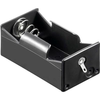 GOOBAY Support pile 1x R20 (D)  12457 connexion &agrave; souder (L x l x h) 69 x 35 x 27.5 mm
