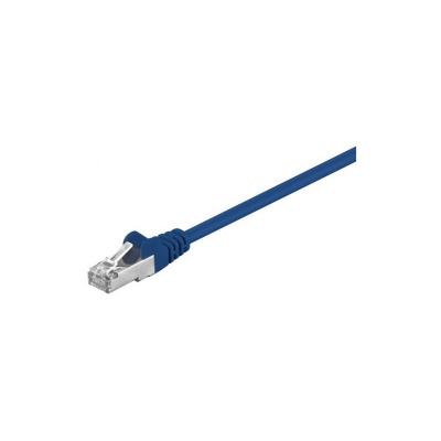 WENTRONIC ELECTRONIC COMPONENTS HANDELS Goobay 50159 c&acirc;ble de r&eacute;seau Bleu 2 m Cat5e F/UTP (FTP) - Neuf