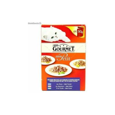 GOURMET  Mon Petit avec Poisson (6x50g) chat 4 x (6 x 50g)
