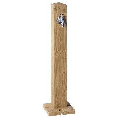 GARANTIA Fontaine de jardin en plastique bois clair 356031