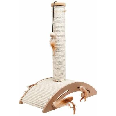 FLAMINGO Mercatoxl -  Griffoir pour chats Ella Beige 52 cm 560147