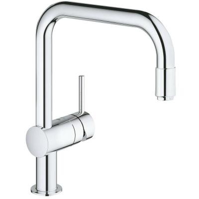 GROHE  &eacute;vier Minta No. 32067000 chrom&eacute;, bec coulissant en U