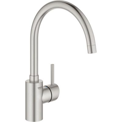 GROHE  - Mitigeur &eacute;vier Concetto &agrave; bec haut SuperSteel - 32661DC3