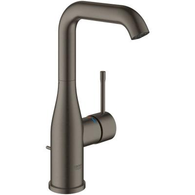 GROHE Essence Mitigeur monocommande Lavabo Taille L Hard Graphite bross&eacute; (32628AL1)