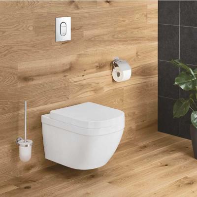 GROHE Euro Ceramic Cuvette WC suspendue, blanc alpin + abattant softclose (39328000+39330001)
