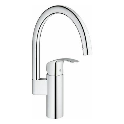 GROHE Mitigeur cuisine eurosmart 1 trou avec bec haut tournant 33202002