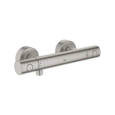 GROHE  - Grohtherm 1000 Cosmopolitan m Mitigeur thermostatique Douche inox mat 34065DC2