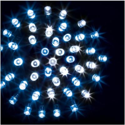FEERIC LIGHTS & CHRISTMAS Guirlande programmable 300 LED 30 m&egrave;tres blanc froid & bleu FT