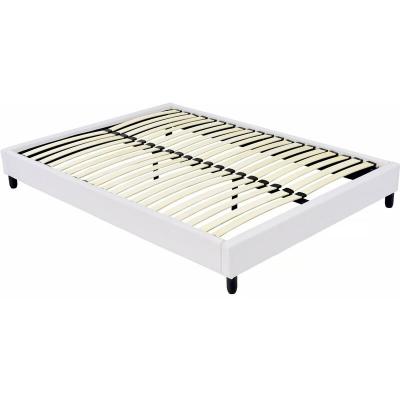 HABITAT ET JARDIN Sommier tapissier &agrave; lattes - 160 x 200 cm - 20 lattes - blanc