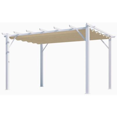 HABRITA Pergola aluminium 12 m2 blanc  - per 4030 we - PER 4030 WE