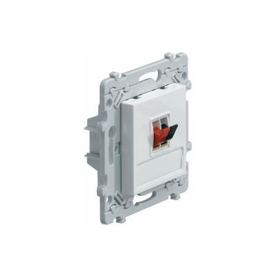 HAGER  essensya prise haut parleur simple we290