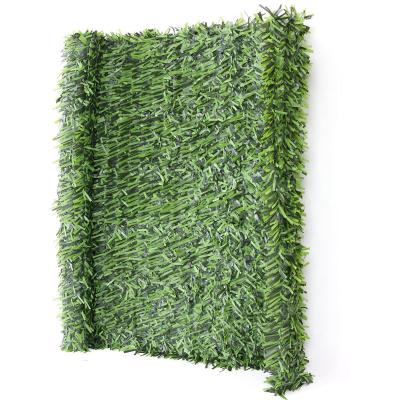 HHG - Haie artificielle/brise vue pour balcon, aspect sapin, 300x100cm