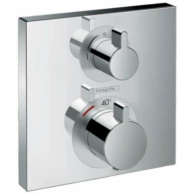 HANSGROHE Robinet thermostatique pour 1 fonction chrome Ecostat Square 