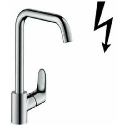 HANSGROHE  31822000 Focus Mitigeur de cuisine avec bec pivotant Chrom&eacute;