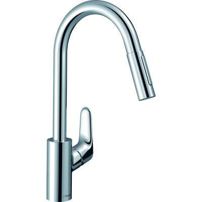 HANSGROHE  - Mitigeur cuisine Focus M41 240 douchette extractible 2 jets, sBox, chrom&eacute;