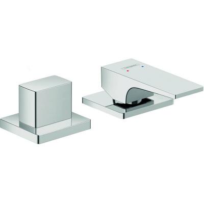 HANSGROHE Robinet de baignoire 2 trous avec levier plat Metropol 