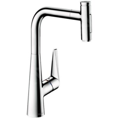 HANSGROHE Cuisine douchette extractible talis select m51 300 2 jets sbox, chrom&eacute;
