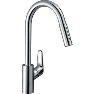 HANSGROHE Mitigeur &eacute;vier avec douchette Focus