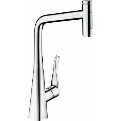 HANSGROHE Cuisine metris select m71 320 douchette extractible 2 jets sbox , chrom&eacute;