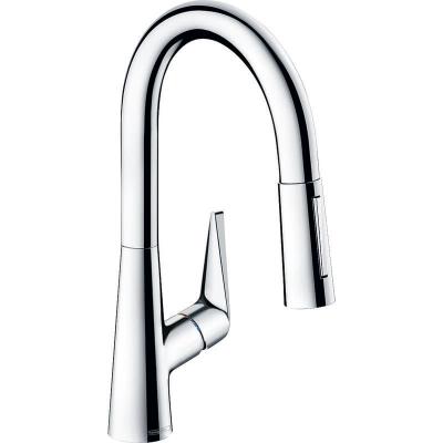 HANSGROHE Robinet mitigeur de cuisine avec douchette extractible et 2 jets 