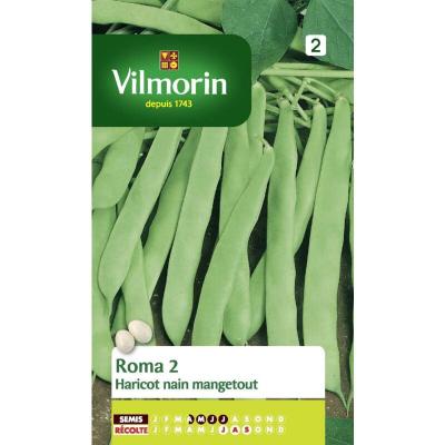 VILMORIN Graine -  - Haricot Nain Vert Plat Roma 2