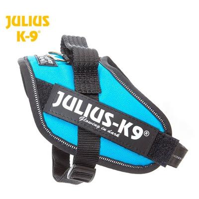 JULIUS-K9 Harnais IDC&reg; Power, aigue-marine, taille : XS