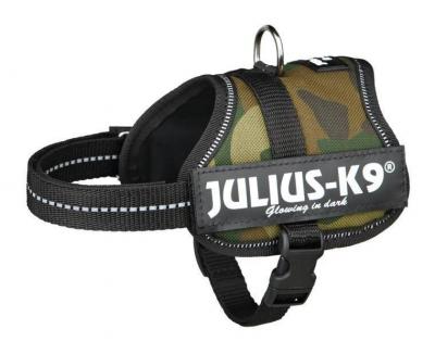 Harnais K9 Power, Taille: 2XS/Baby 2, Camouflage Arm&eacute;e