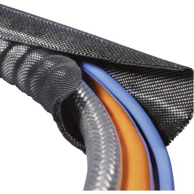 HELLERMANNTYTON  Twist-In 32 Gaine tress&eacute;e noire robuste
