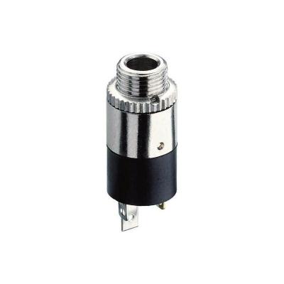 HICON Jack 2.5 mm embase femelle, verticale  HI-J25SEF Nombre de p&ocirc;les: 3 st&eacute;r&eacute;o argent 1 pc(s)