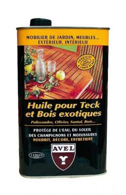 SAPHIR Huile protectrice - teck, bois exotique - 1 l - Avel