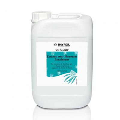 BAYROL Huiles essentielles Eucalyptus saunatop 6L pour Sauna et Hammam 