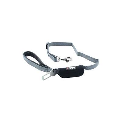I DOG  Laisse Confort - L 100 Cm - Noir Et Gris - Pour Chien