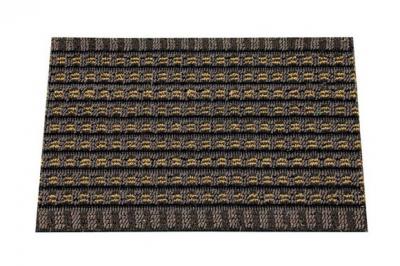 ID MAT  - Tapis grattant Solido - 40x60 cm - marron mouchet&eacute; beige