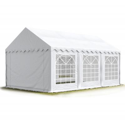 TOOLPORT  Tente de r&eacute;ception 4x6m 500 g/m&sup2; blanc imperm&eacute;able barnum, chapiteau