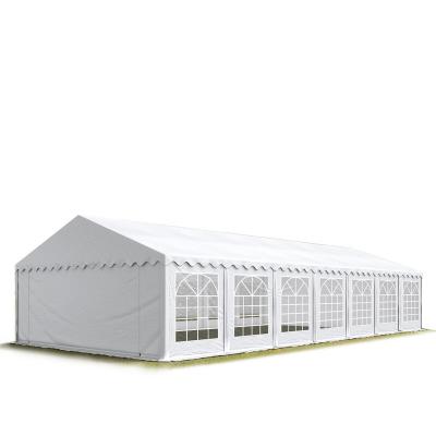 CARPASOL TOOLPORT 6x14 m Tente de r&eacute;ception/Barnum Blanc Toile de Haute qualit&eacute; PVC 700 N