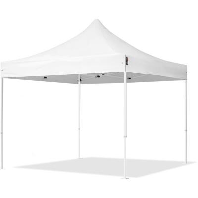 CARPASOL TOOLPORT 3x3 m Tonnelle pliante - Acier, PES env. 300g-m&sup2;, blanc