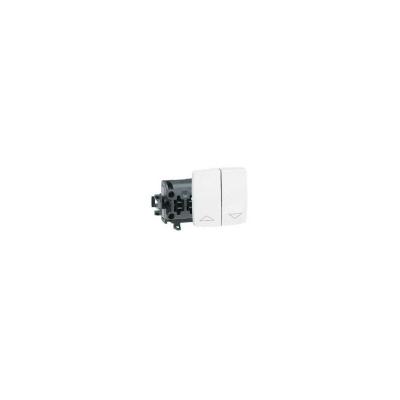 LEGRAND Saillie Interrupteur pour volets roulants Appareillage saillie composable - blanc - Blanc