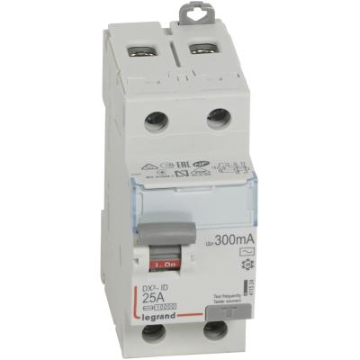 LEGRAND Interrupteur differentiel DX3-ID 2P 25A ac 300MA  411524