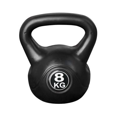 VIVOL Kettlebell pour l'int&eacute;rieur et l'ext&eacute;rieur - Plastique - Noir - 8 kg