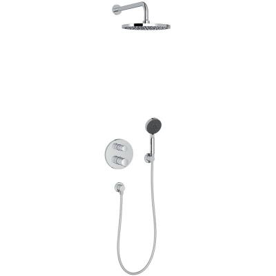 JACOB DELAFON Robinet de douche encastrable avec mitigeur thermostatique Modulo rond