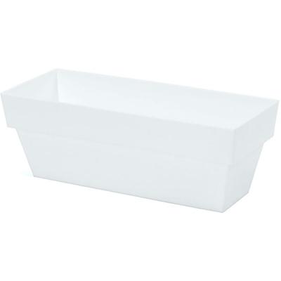 PLASTIKEN Jardini&egrave;re  Limited Blanc (12 X 30 Cm)