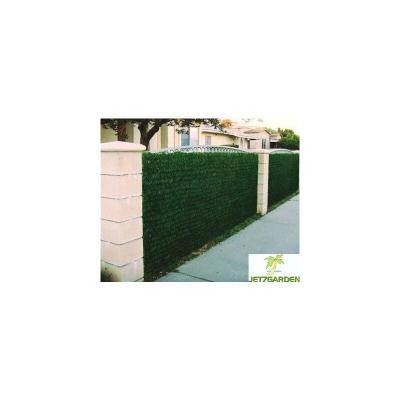 JET7GARDEN Haie artificielle 140 brins vert thuya en rouleau 1.2 x 3 m