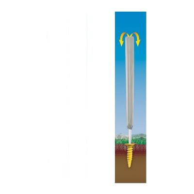 JUWEL Housse de protection de rechange argent pour s&eacute;choir parapluie, avec fermeture &eacute;clair, 30236 - 