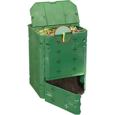 JUWEL  - R&eacute;cipient &agrave; compost Composteur avec couvercle bio 600, 77x77x100 cm, d&eacute;chets organiques