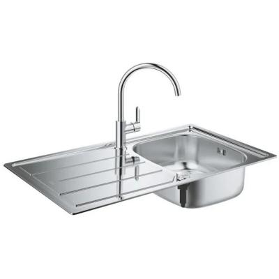 GROHE  Nouveau Bau Pack &eacute;vier/mitigeur cuisine (31562SD0)