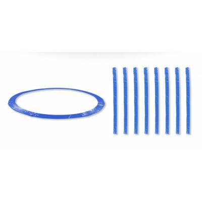 JUMP4FUN Accessoires Trampoline Pack relooking Trampoline 12FT - 366cm - 8 Perches - Bleu 