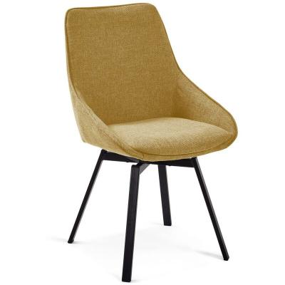 Chaise Haston lot de 2 chaises moutarde