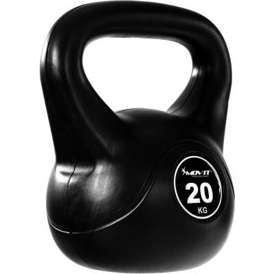 MOVIT  Poids Kettlebell 20kg plastique